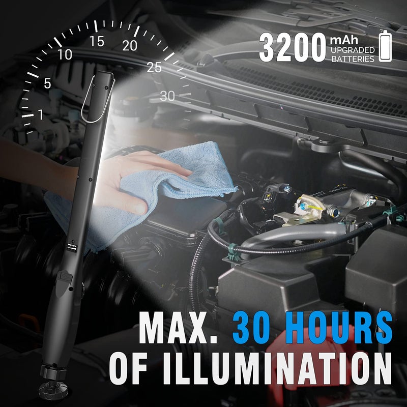 Dr. Prepare LED Work Light, 700 Lumens Rechargeable Work Lights, Cordless Portable Magnetic COB LED Work Light, Inspection Light for Car Repair, Home, Garage, Emergency - Image 4